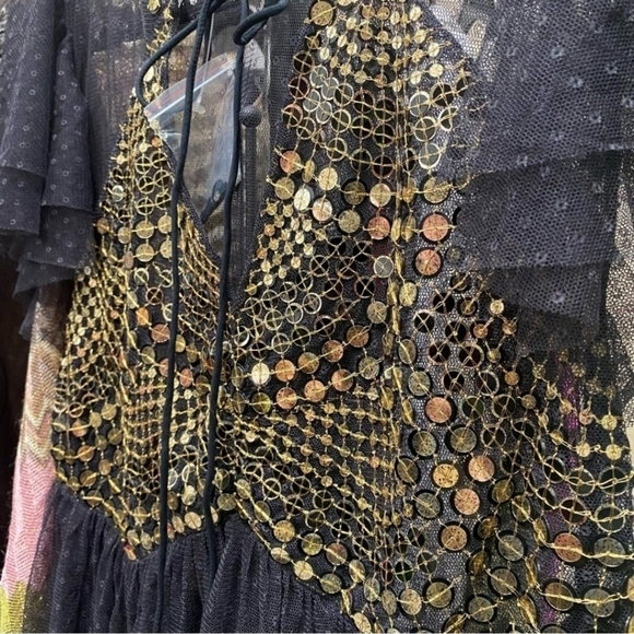 [Free People] Makin’ Magic Maxi Top/Dress Size Small NWT - Picture 8 of 9